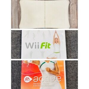 Nintendo‎ Wii Balance Board Bundle Wii Fit Wii Active Fitness Package